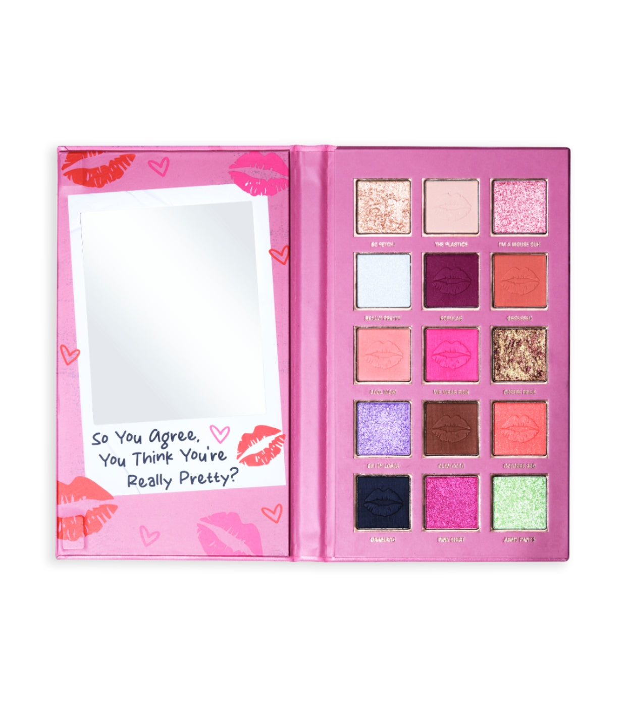 Makeup Revolution - *Mean Girls* - Paleta de sombras Burn Book