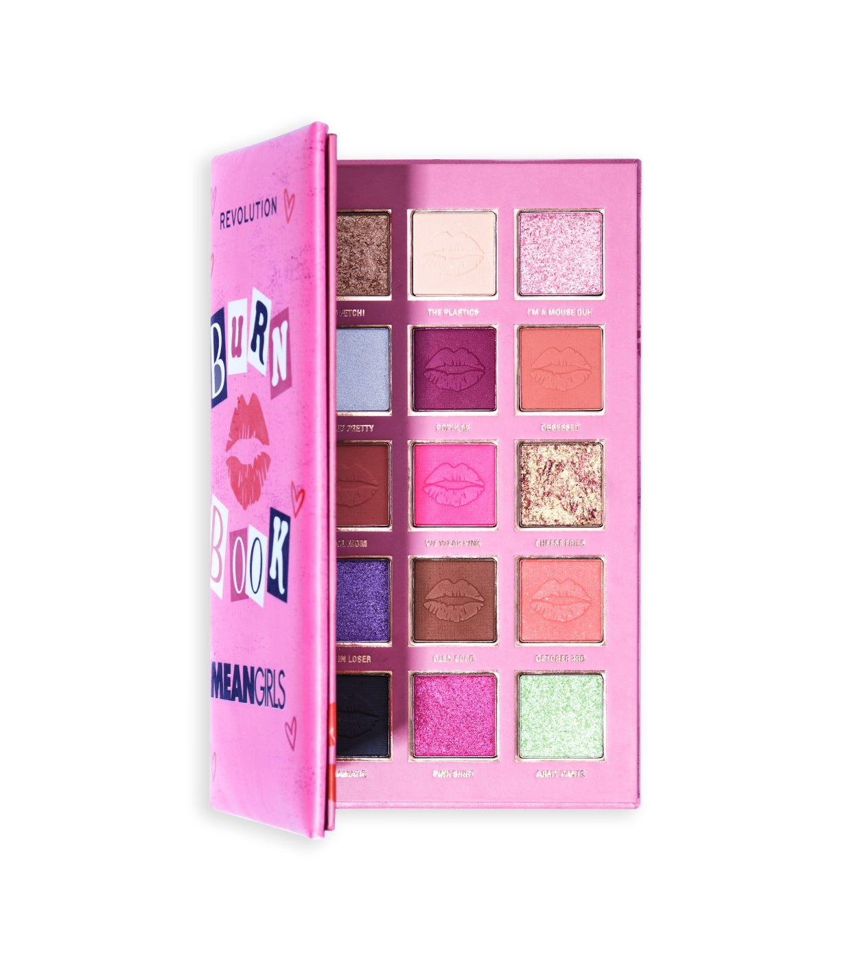 Makeup Revolution - *Mean Girls* - Paleta de sombras Burn Book