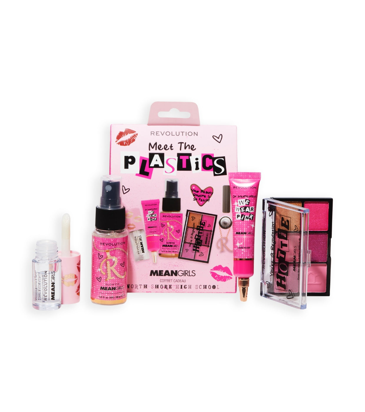 Makeup Revolution - *Mean Girls* - Conjunto Mini Size Meet The Plastics