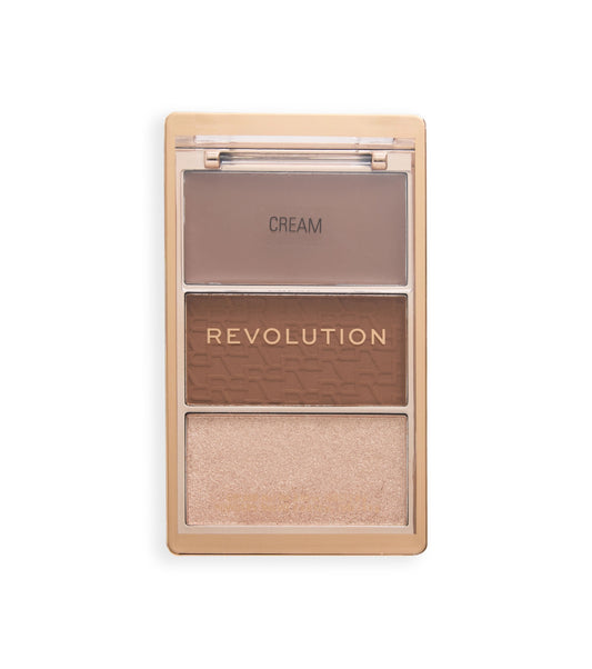 Makeup Revolution - Paleta de Bronzer Bronze Icon - Sunkissed Tan