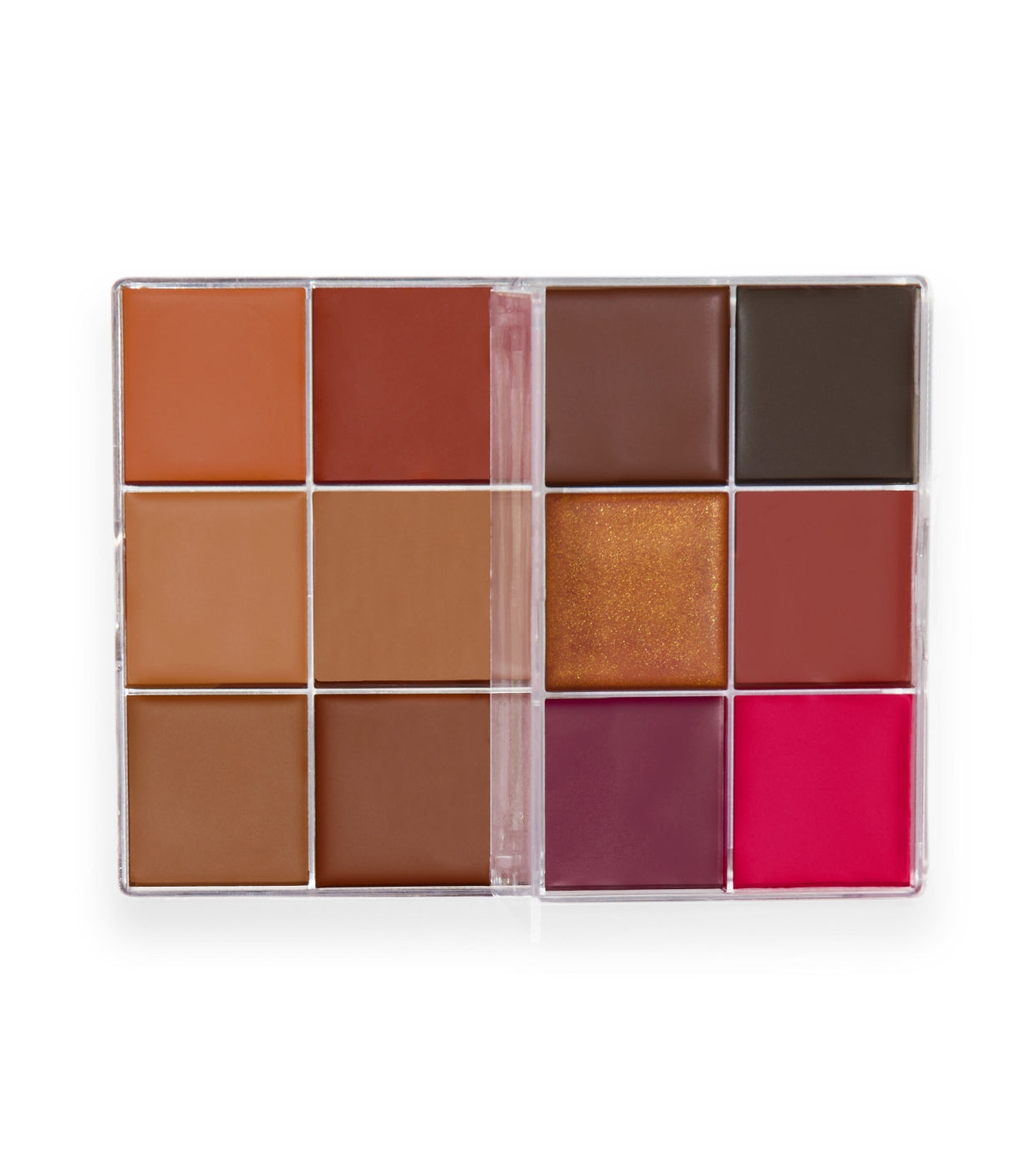 Makeup Revolution - Paleta de Rosto Everything Base Face Icon Complexion - Dark