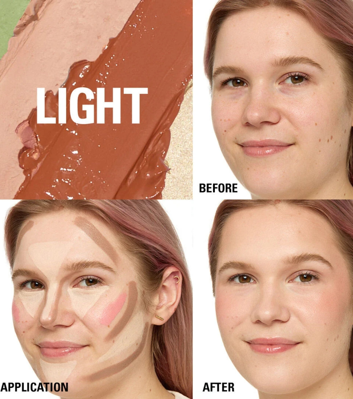 Makeup Revolution - Paleta de Rosto Everything Base Face Icon Complexion - Light
