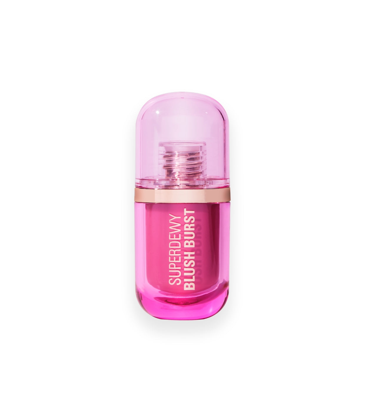 Makeup Revolution - *Super Dewy*  - Blush líquido  Blush burst - Bubblegum Burst Pink