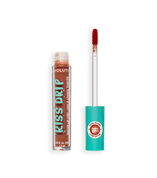 Makeup Revolution - Lip Tint Kiss Drip Water - Melon Mist