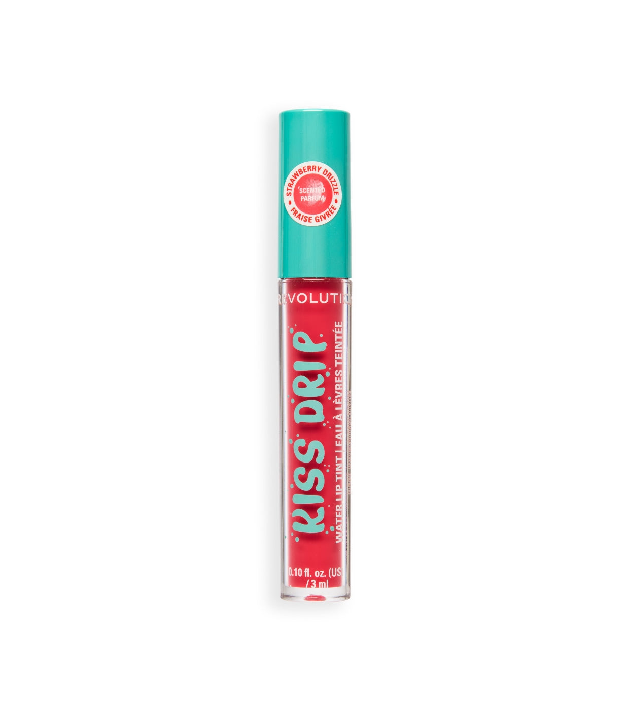 Makeup Revolution - Lip Tint Kiss Drip Water - Strawberry Drizzle
