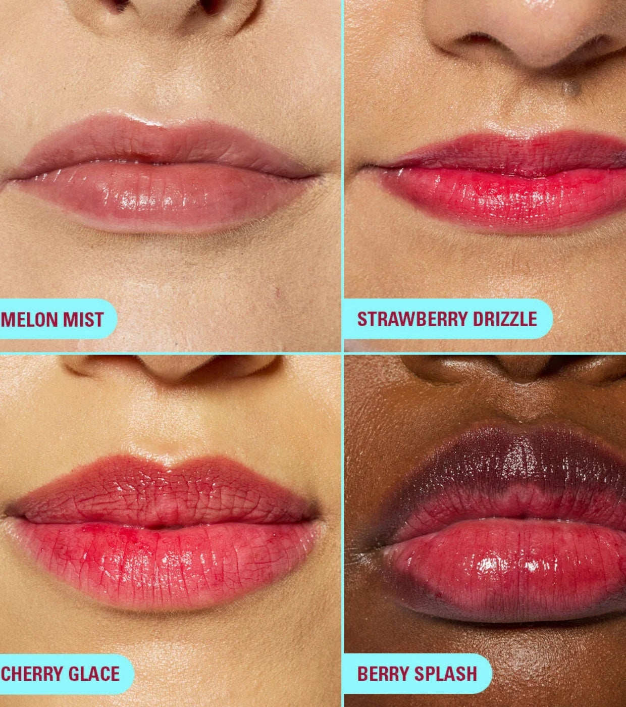 Makeup Revolution - Lip Tint Kiss Drip Water - Strawberry Drizzle