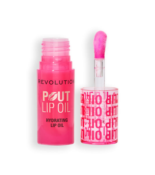 Revolution - Óleo Hidratante para Lábios Pout Lip - Watermelon Pink
