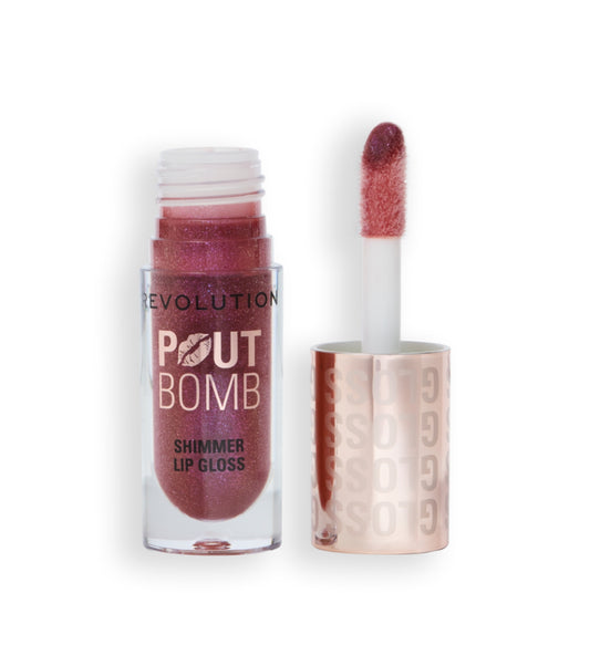 Revolution - Brilho labial com Shimmer Pout Bomb - Berry Lustre