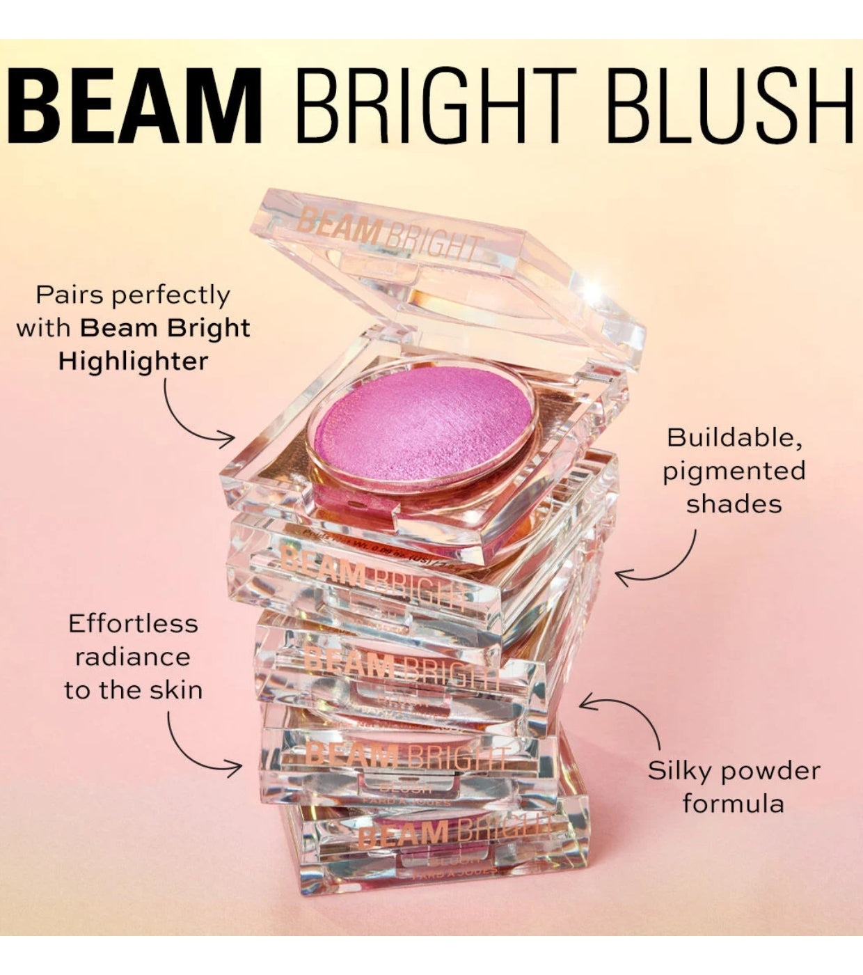 Revolution - Blush Beam Bright - Peach Pop