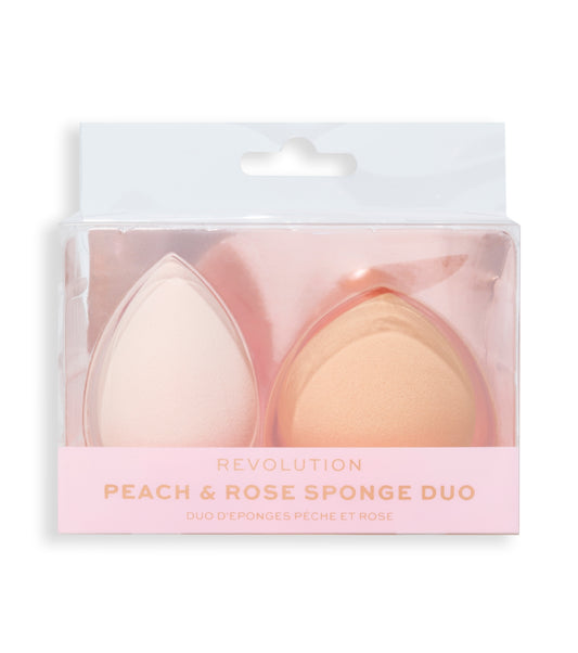 Revolution - Duo de Esponja de Maquiagem Peach & Petal Blending