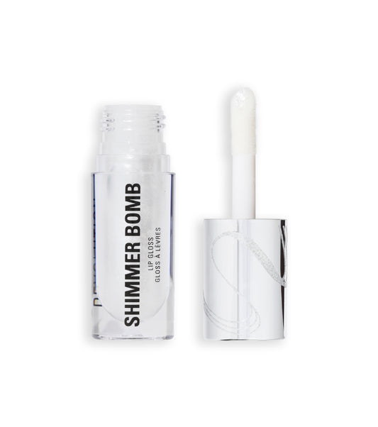 Revolution - *Metallic Muse* - Brilho labial Shimmer Bomb - Frosted Muse