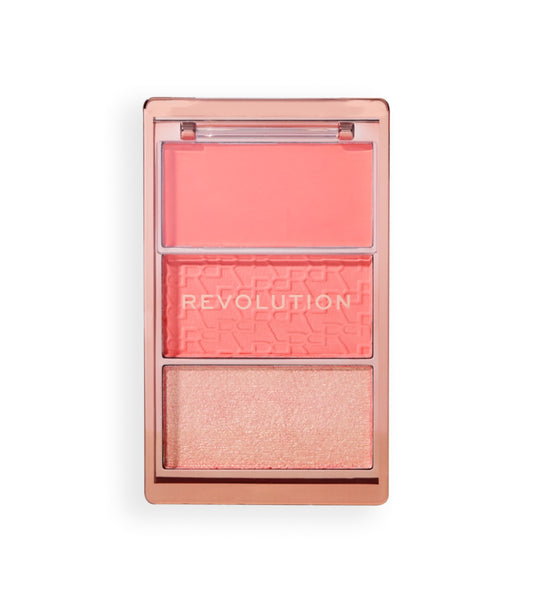 Revolution - Paleta de Blush Icon Blush - Authentic Peach
