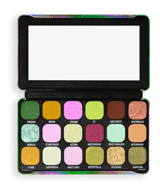 Revolution - Paleta de sombras Forever Flawless - Astro Nova Green