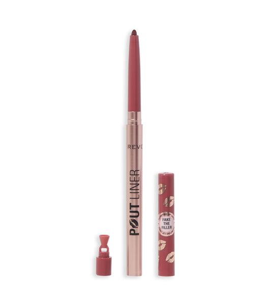 Revolution - Delineador labial Pout Liner - Burnt Cherry Red