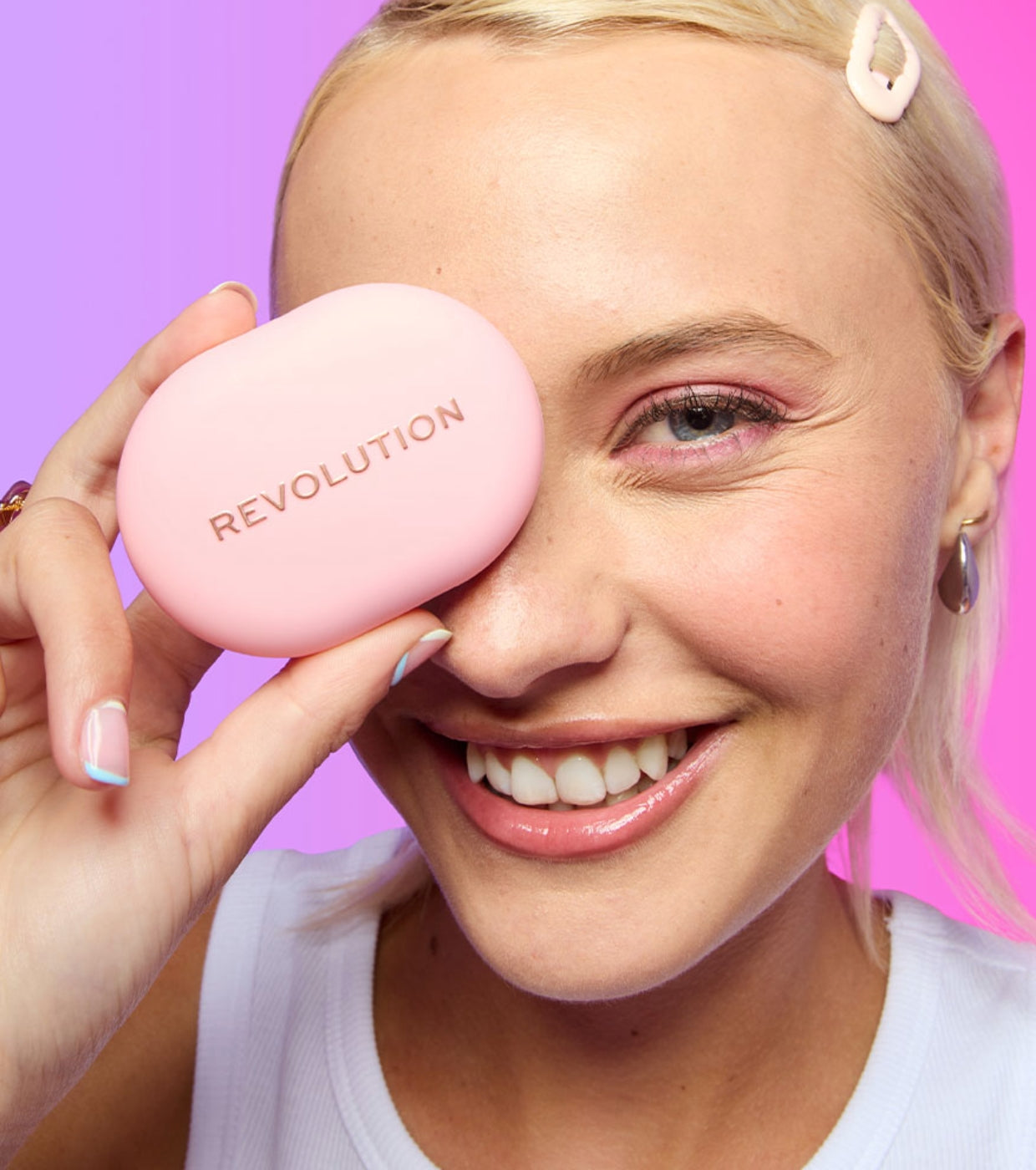 Makeup Revolution - Pó Compacto Powder Pops Instant Blur - Rose