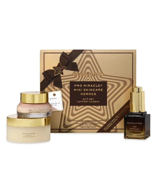Revolution Pro - Conjunto de presente Pro Miracle Mini Skincare Heroes