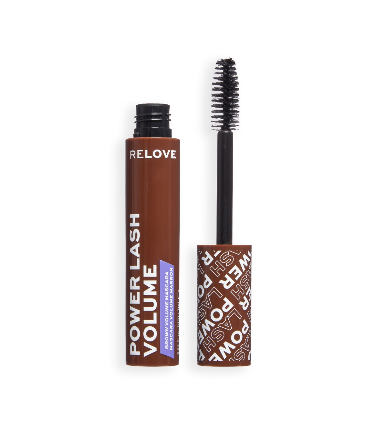 Revolution Relove - Máscara Power Lash Volume - Chocolate Brown