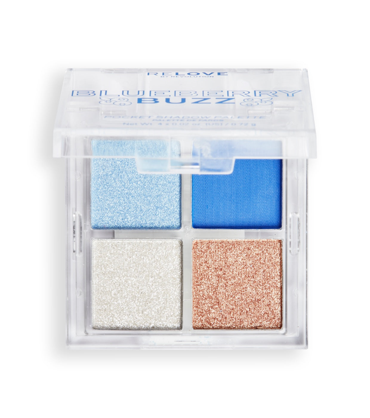 Revolution Relove - Paleta de sombras de bolso - Blueberry Buzz