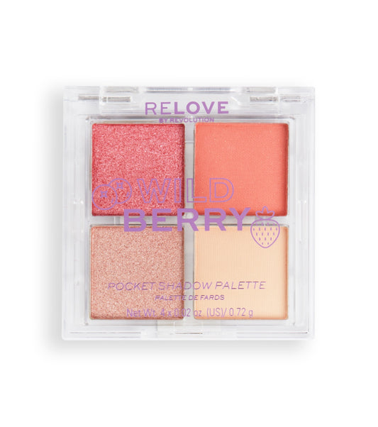 Revolution Relove - Paleta de sombras de bolso - Wild Berry