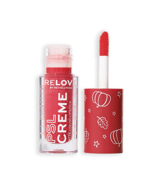 Revolution Relove - *Pumpkin Spice* - Batom líquido fosco PSL Creme - Mocha Berry