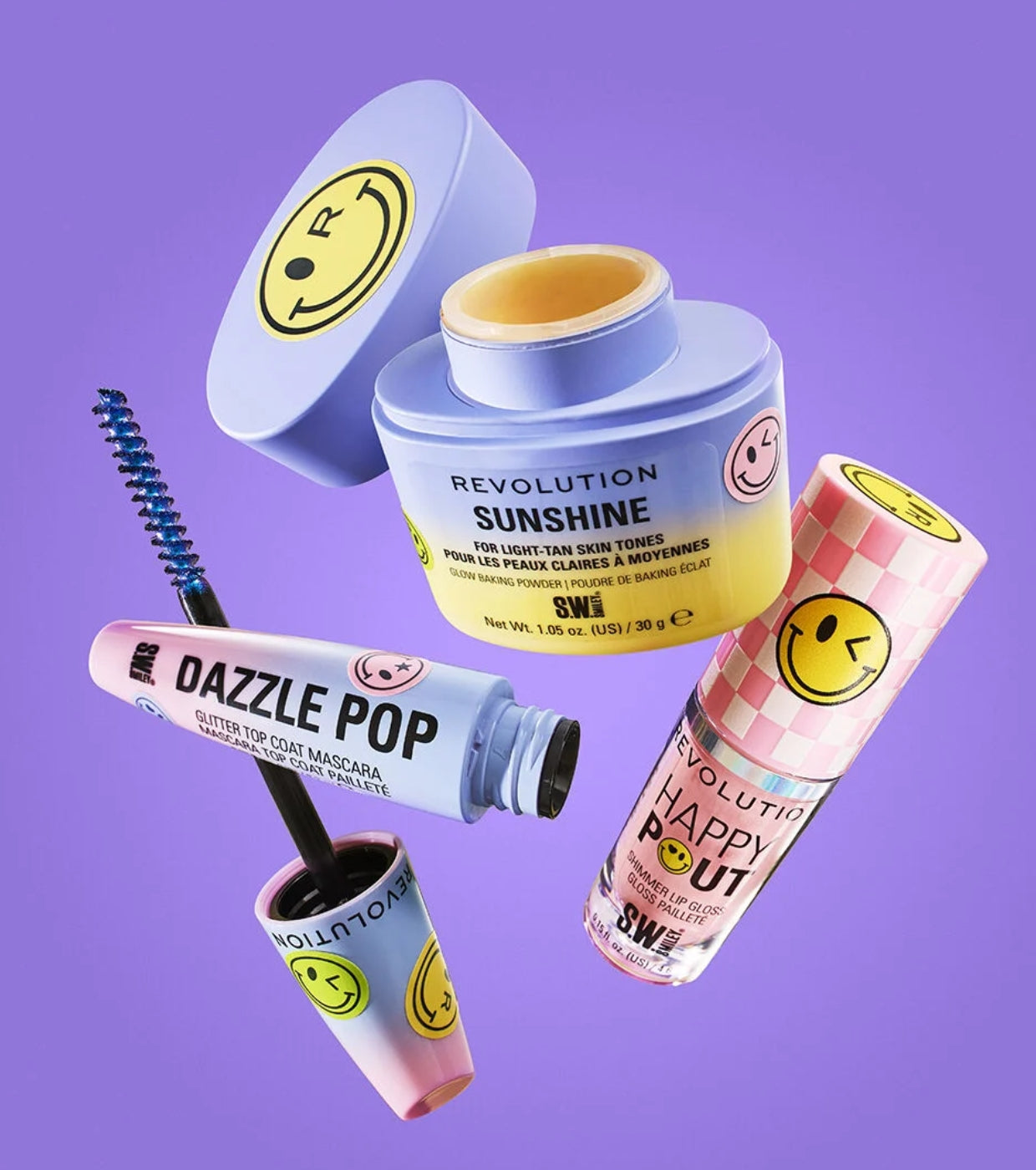 Makeup Revolution - *S.W.Smiley* - Máscara Dazzle Pop