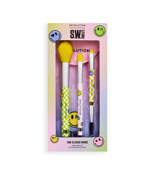 Makeup Revolution - *S.W.Smiley* - Conjunto de pincéis On Cloud Nine