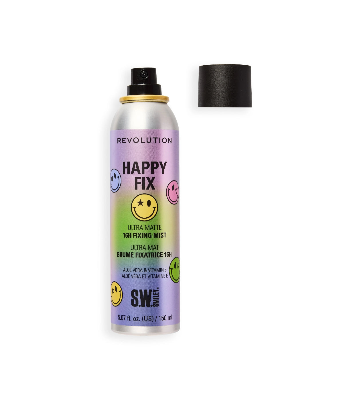 Makeup Revolution - *S.W.Smiley* - Spray Fixador de Maquiagem Superfix Happy Fix