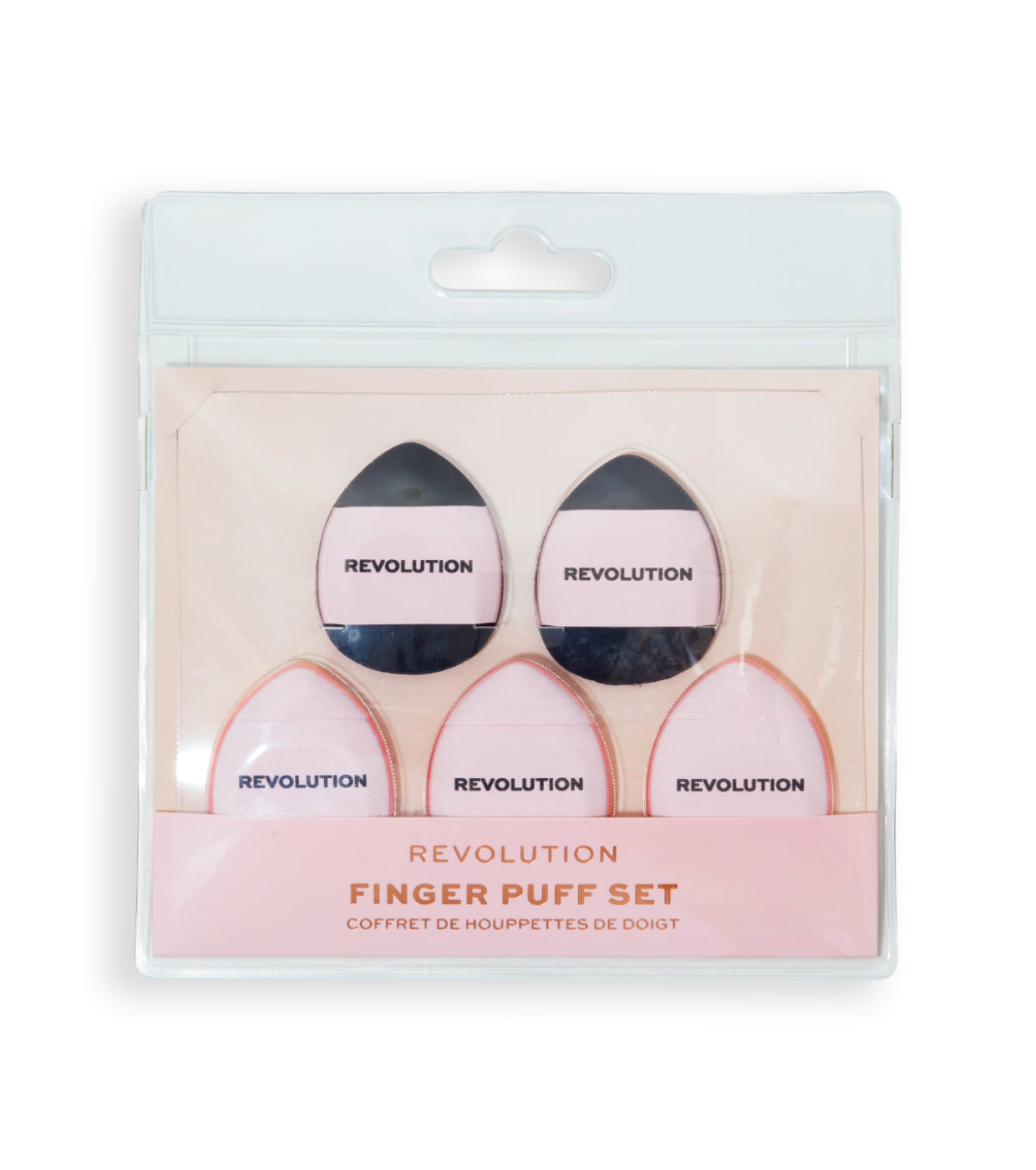 Revolution - Conjunto Mini Puffs de Maquiagem Mini Finger Powder Puff