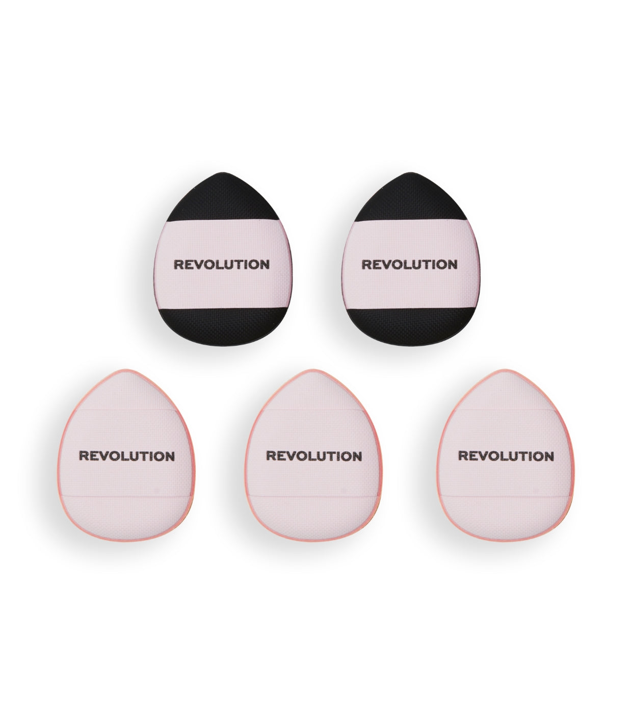 Revolution - Conjunto Mini Puffs de Maquiagem Mini Finger Powder Puff