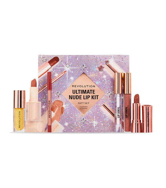 Revolution - Conjunto Ultimate Nude Lip Kit