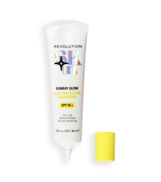 Revolution Skin - Protetor solar Sunray Glow Daily Blur SPF50