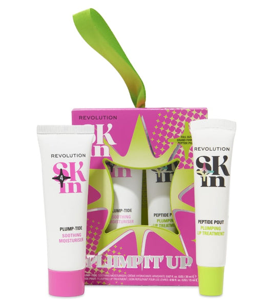 Revolution Skin - Conjunto de presente para cuidados com a pele hidratante Plump It Up