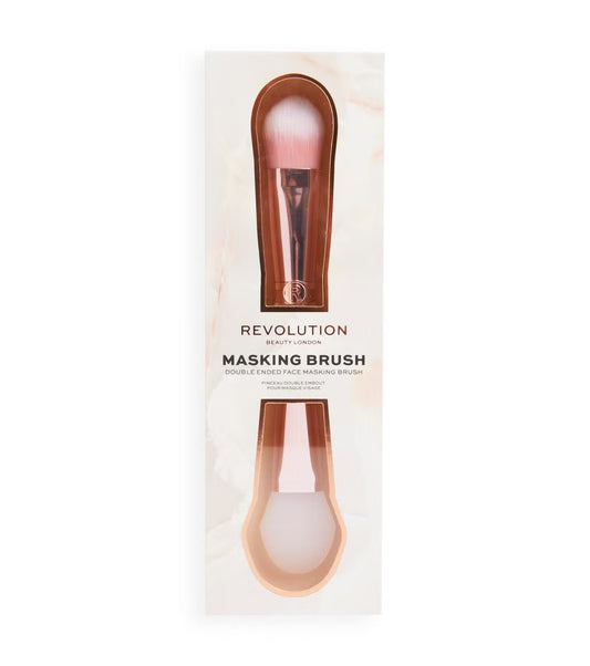 Revolution Skincare - Pincel dupla para máscara Double Ended Masking Brush