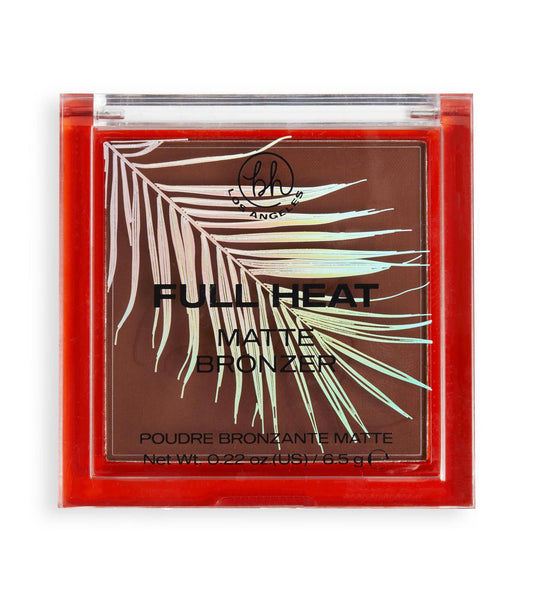 BH Cosmetics - Matte Powder Bronzer Full Heat - Mahogany Melrose