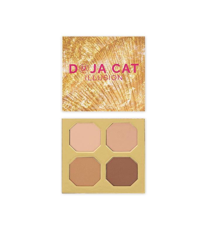 BH Cosmetics - *Doja Cat* - Paleta de contorno em pó Illusion - Medium