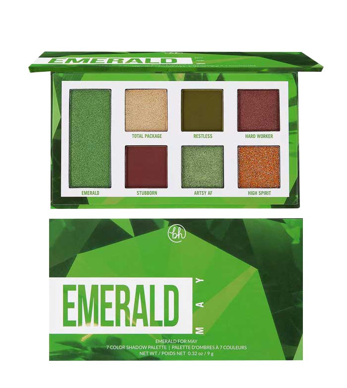 BH Cosmetics - Paleta de Sombras Emerald May