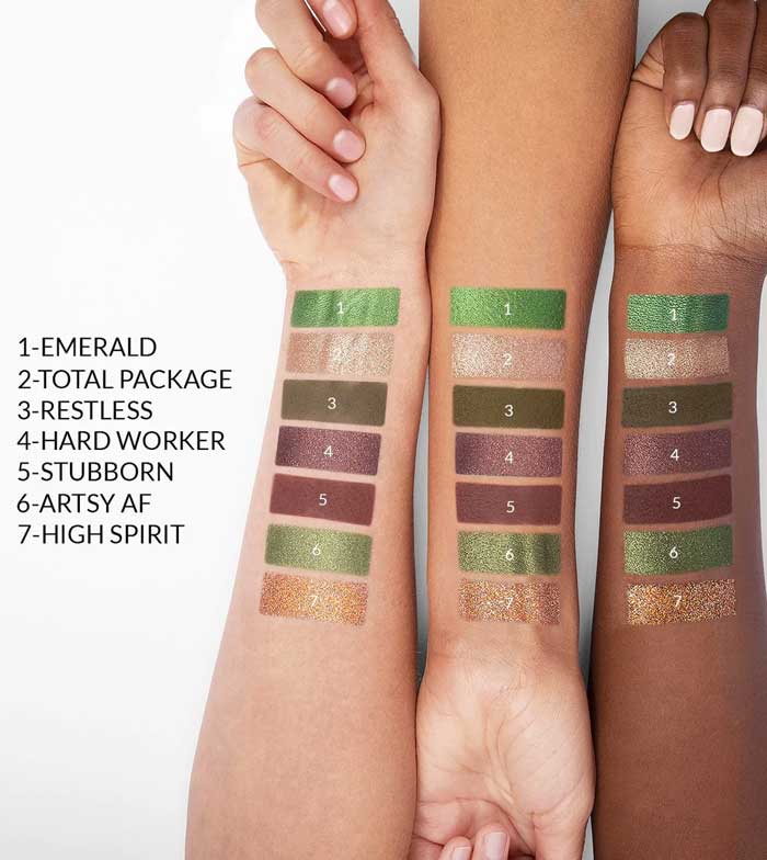 BH Cosmetics - Paleta de Sombras Emerald May