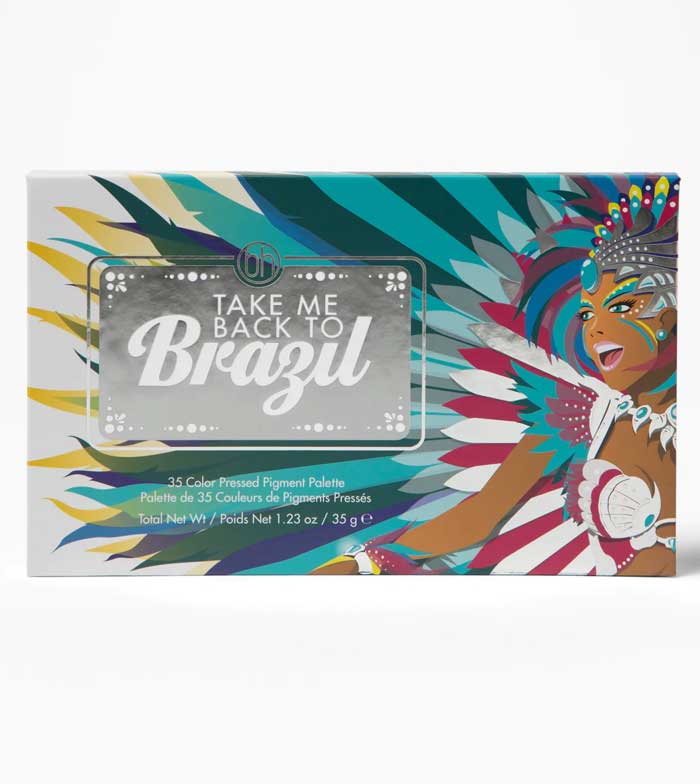 BH Cosmetics - Paleta de Sombras Take me back to Brazil