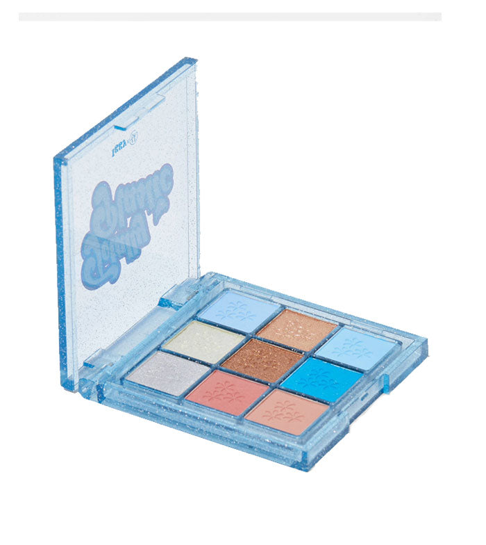 BH Cosmetics - *Totally Plastic* - Paleta de Sombras Iggy Azalea Mini - Pele Azul