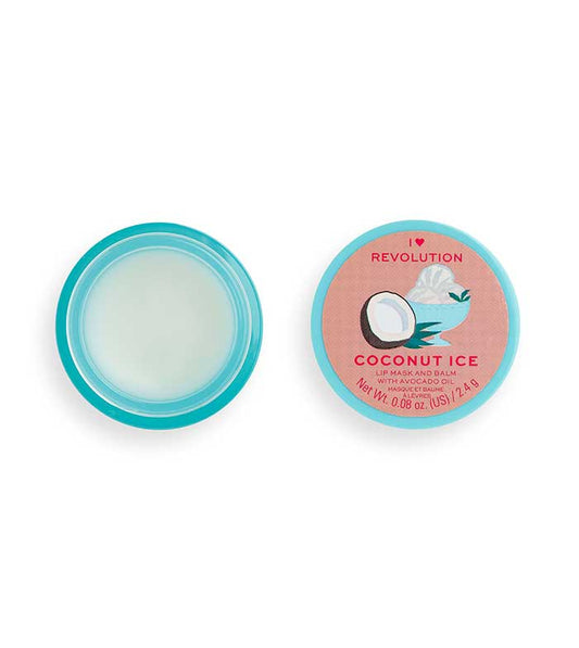 I Heart Revolution - Bálsamo labial com óleo de abacate - Coconut Ice