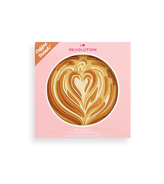 I Heart Revolution - Bronzer em pó Tasty Coffee - Cappuccino