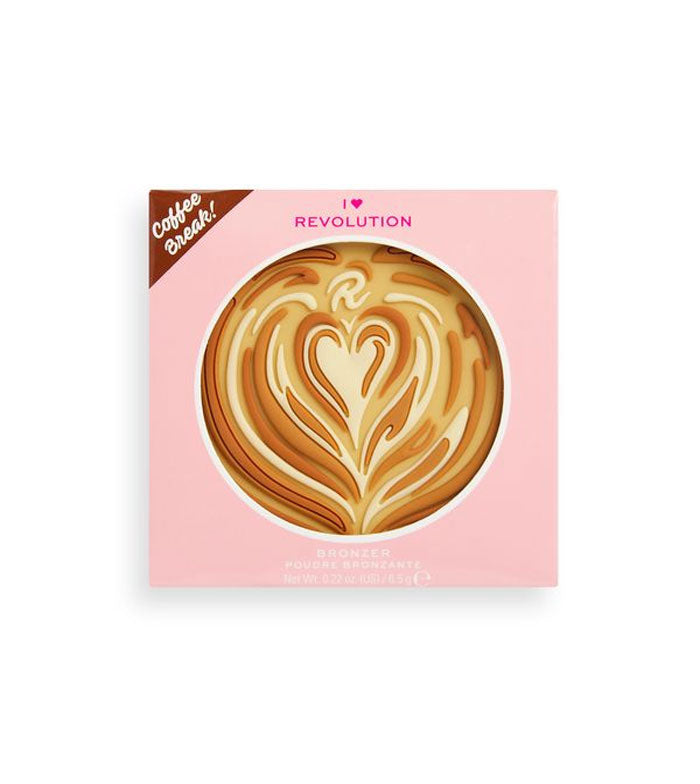 I Heart Revolution - Bronzer em pó Tasty Coffee - Mocha