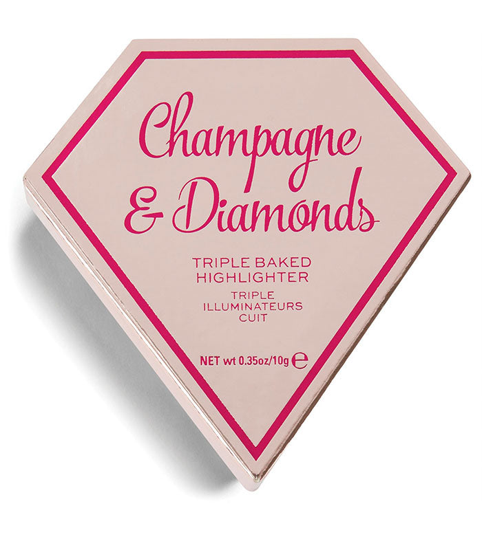 I Heart Revolution - Triple Baked Highlighter Diamond - Champagne & Diamonds
