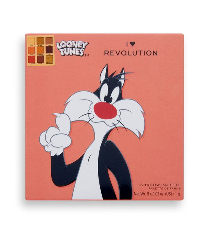 I Heart Revolution - *Looney Tunes* - Mini Paleta de Sombras - Wild