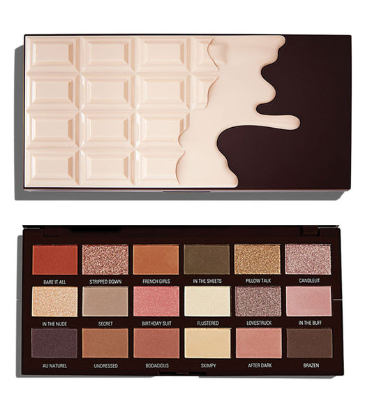 I Heart Revolution - Paleta de sombras de olhos Chocolate - Nudes