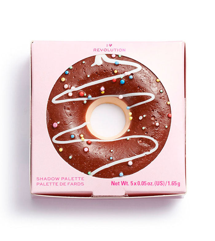 I Heart Revolution - Paleta de sombras de olhos Donuts - Chocolate Dipped