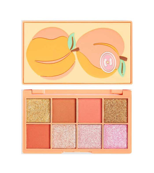 I Heart Revolution - Paleta de sombras de olhos Mini Tasty Peach - Small But Sweet