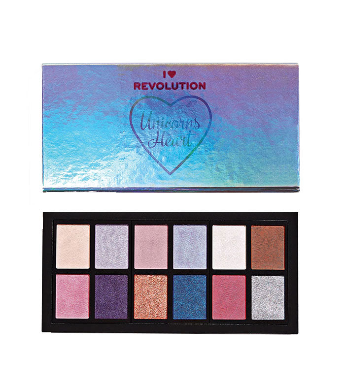 I Heart Revolution - Paleta de sombras de olhos Unicorns Heart