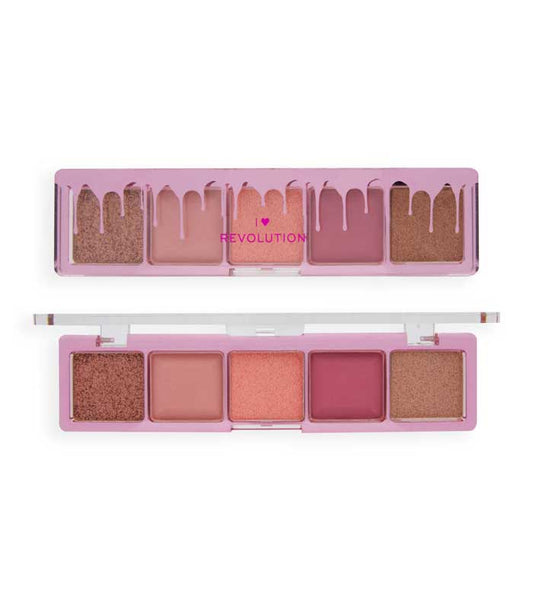 I Heart Revolution - Paletas de Sombras Mini Chocolate - Raspberry Fool