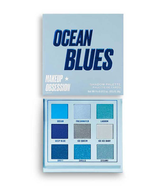 Makeup Obsession - Paleta de sombras Ocean Blues